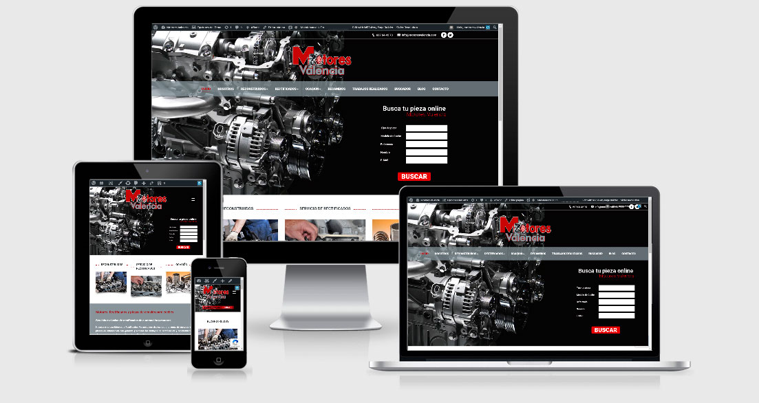 Web Motores Valencia