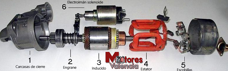 Motores de arranque de ocasión Valencia